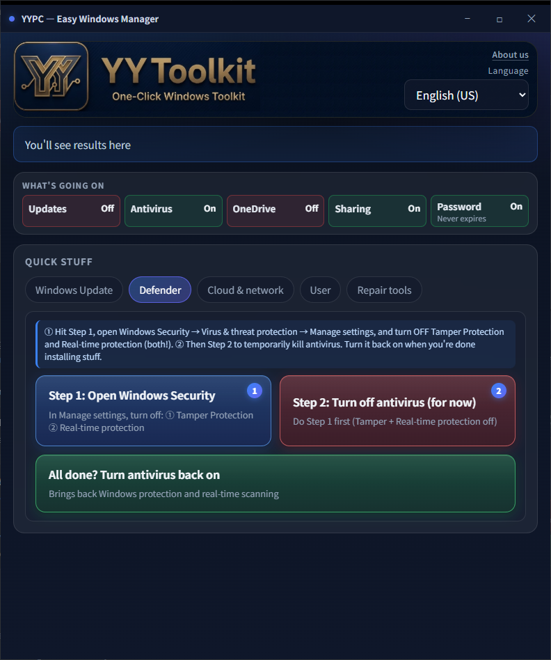 Antivirus — App screenshot